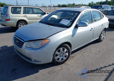 2008 Hyundai Elantra Gls/Se из США, поврежденный, VIN KMHDU46D18U341690